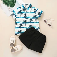 1 5 years toddler baby boys clothes sets tree printed t shirtshorts kids beach wear infant outfits tracksuit summer boy clothes