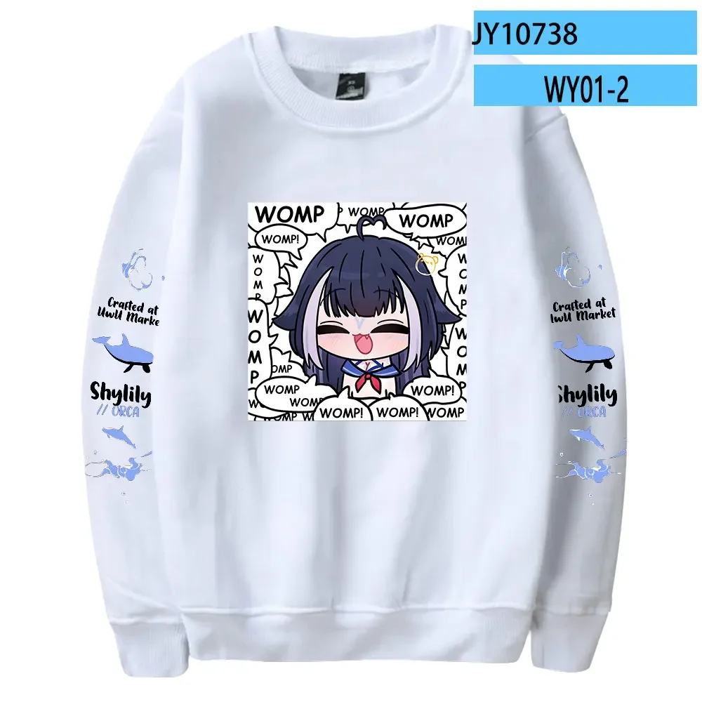 Толстовка с длинным рукавом и круглым вырезом в стиле аниме