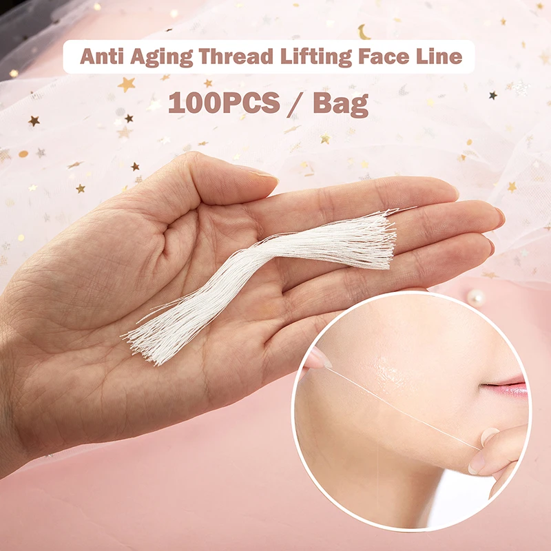 

Radar Thread No Needle Silk Fibroin Line Carving Essence Collagen Facial Thread Lift Anti Aging Hyaluronic Tightening Skin Care