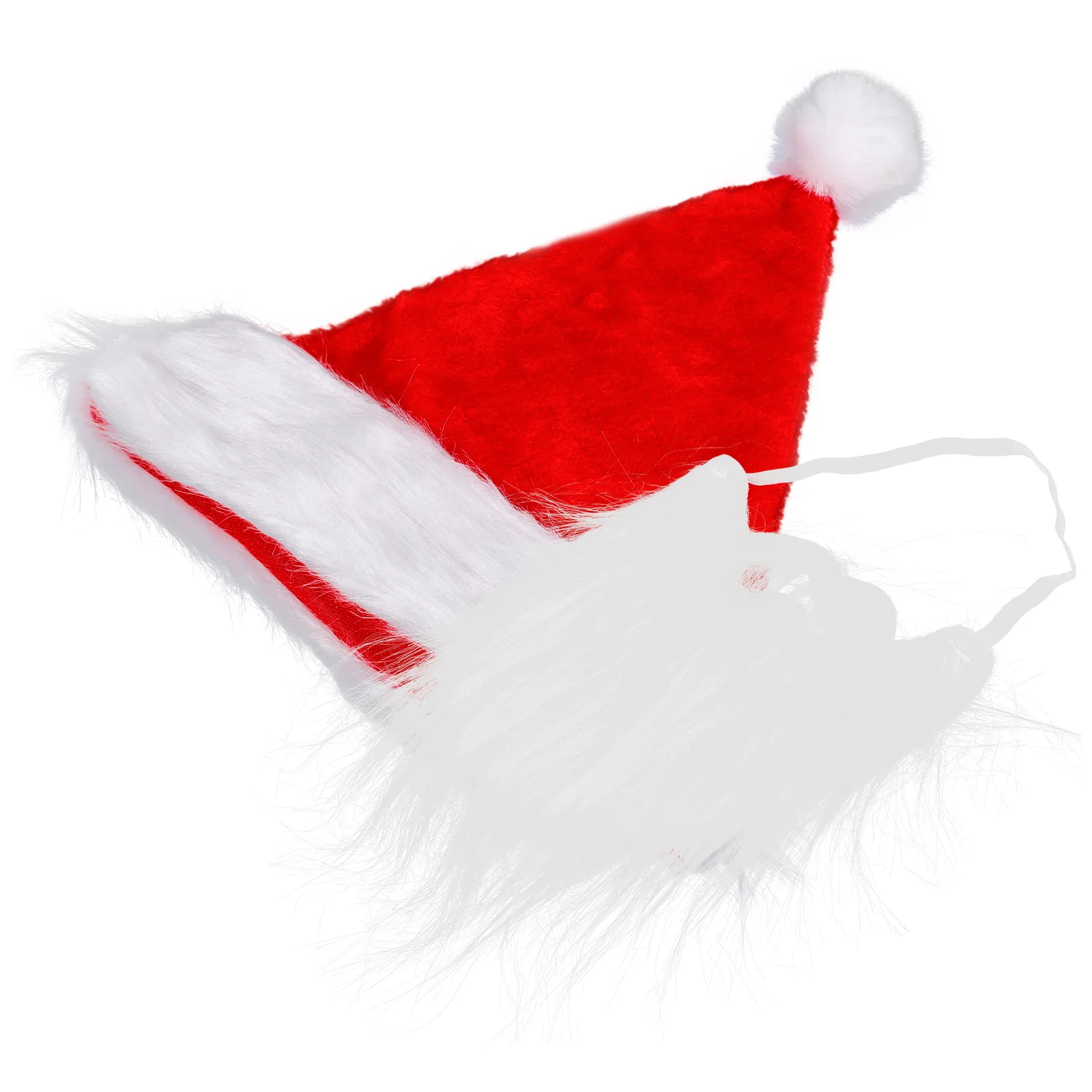 

Santa Claus Cosplay Kit Hatss Christmas Party Favors Xmas Supplies Accessories