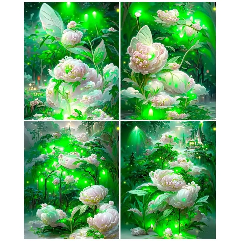 

GATYZTORY DIY Digital Oil Painting By Numbers Kits scenery Coloring Painting By Numbers For Living Room Home Decor Unique Gift