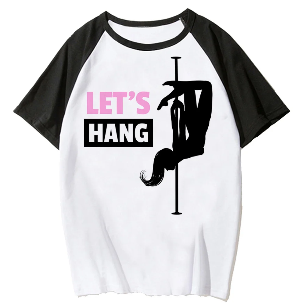 

Poledance t-shirts women comic anime t shirt female designer harajuku clothing