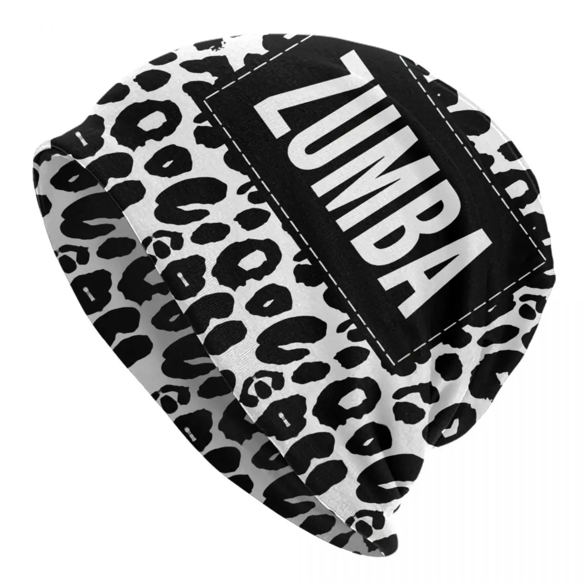 

Cool Winter Warm Men Women Knit Hats Unisex Adult Zumba Leopard Skullies Beanies Caps Fitness Dance Bonnet Hats