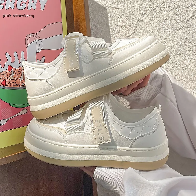 

Summer Hot Mary Jane Shoes 2022 New Versatile Big Toe Ugly Sticker Muffin Thick Sole Canvas Shoes Students Fashion All-match