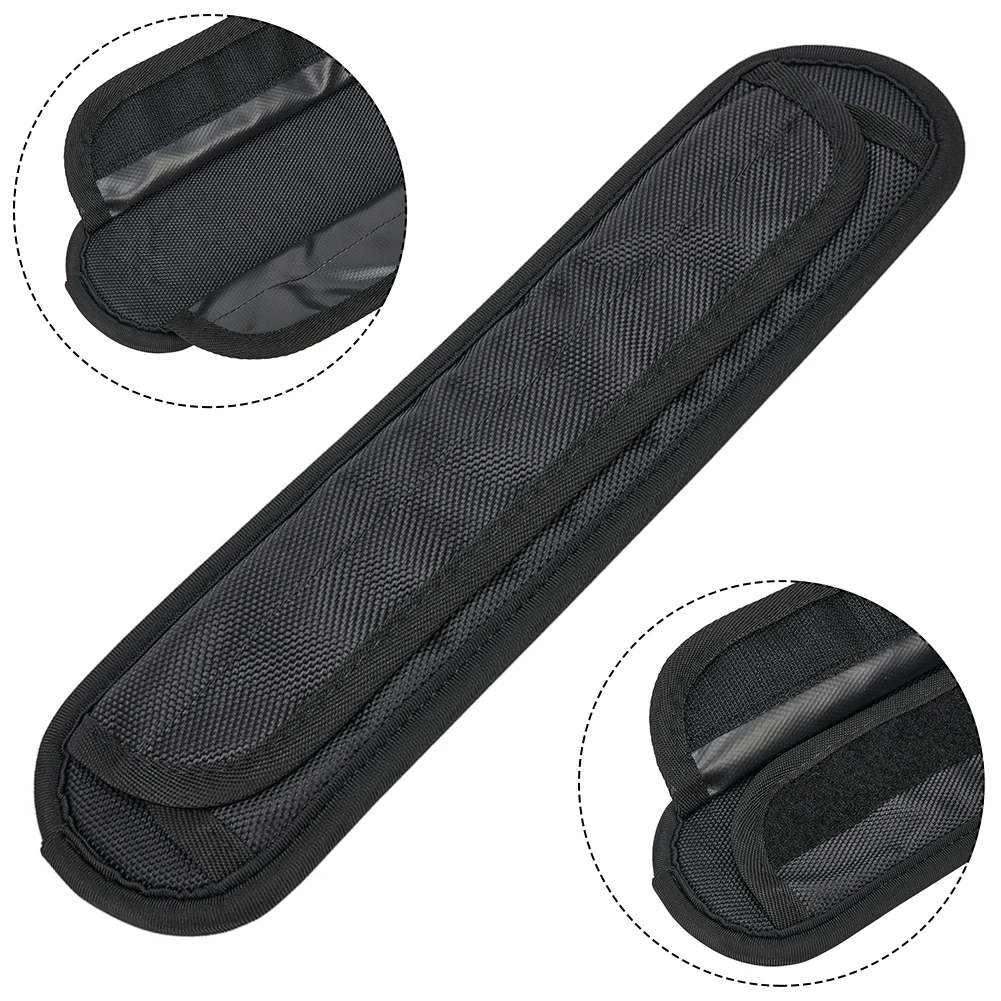 

1pc Guitar Strap Shoulder Pad Anti-skid Soft Padded Air Mesh Back Wear-resistant Oxford Fabric Electric Guitar Accessories