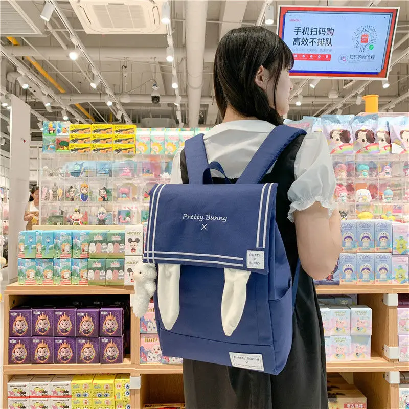 

High School Student Japanese Backpack College Style Backpack Sailor Sen Vintage Large Capacity JK Schoolbag