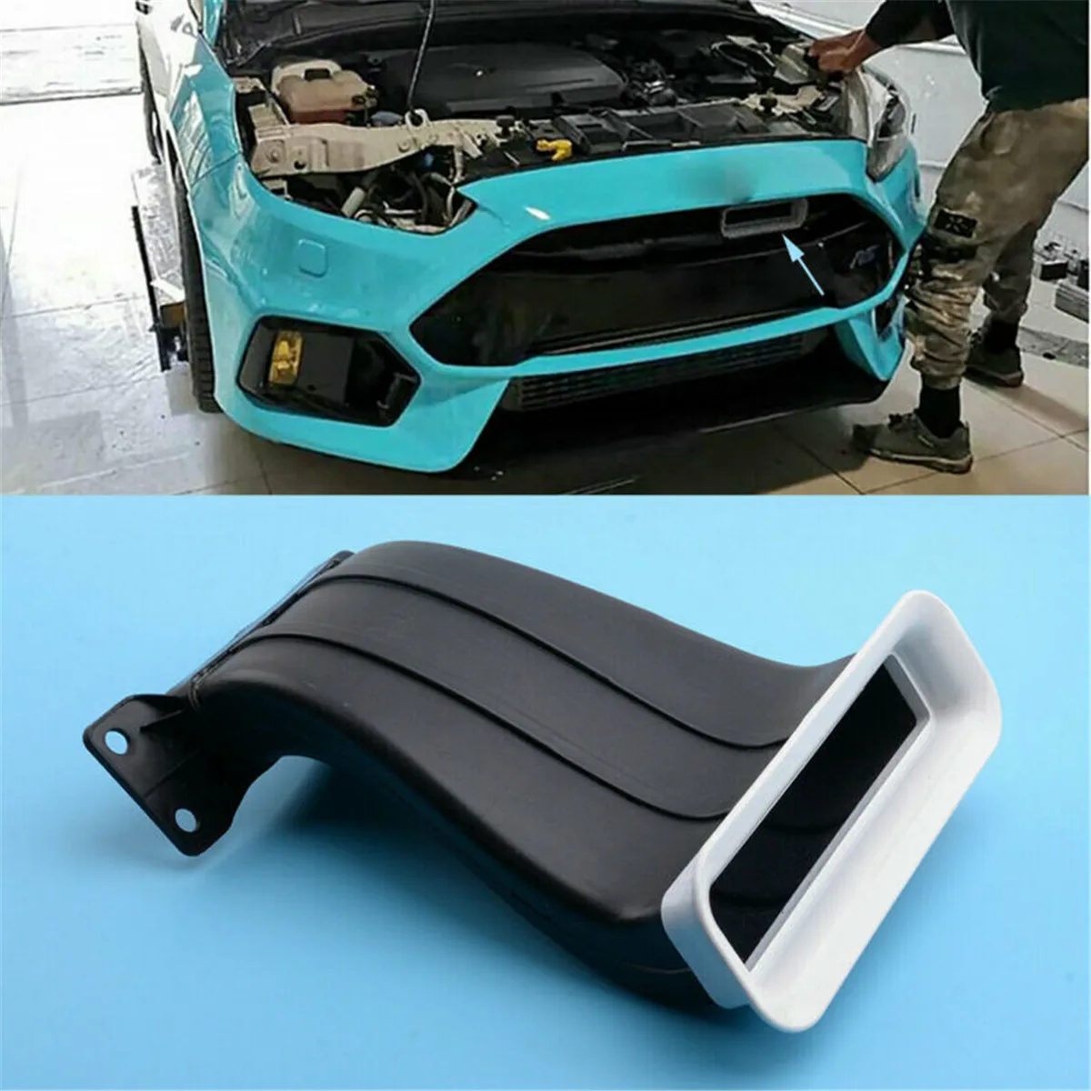 

Модификация воздушного потока автомобиля трубка ABS для Ford- Focus 2012-2018