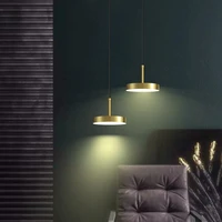 nordic modern led pendant lights decor bedroom suspension fixtures luminaire minimalism dining room brass bedside hanging lamp