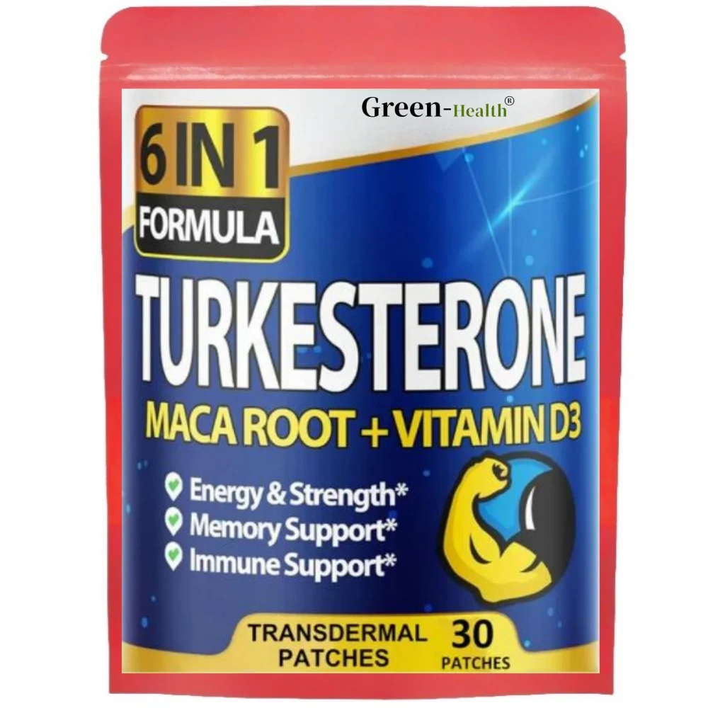 Трансдермальные пластыри Turkesterone повышающие энергию стамина-30 пластырей
