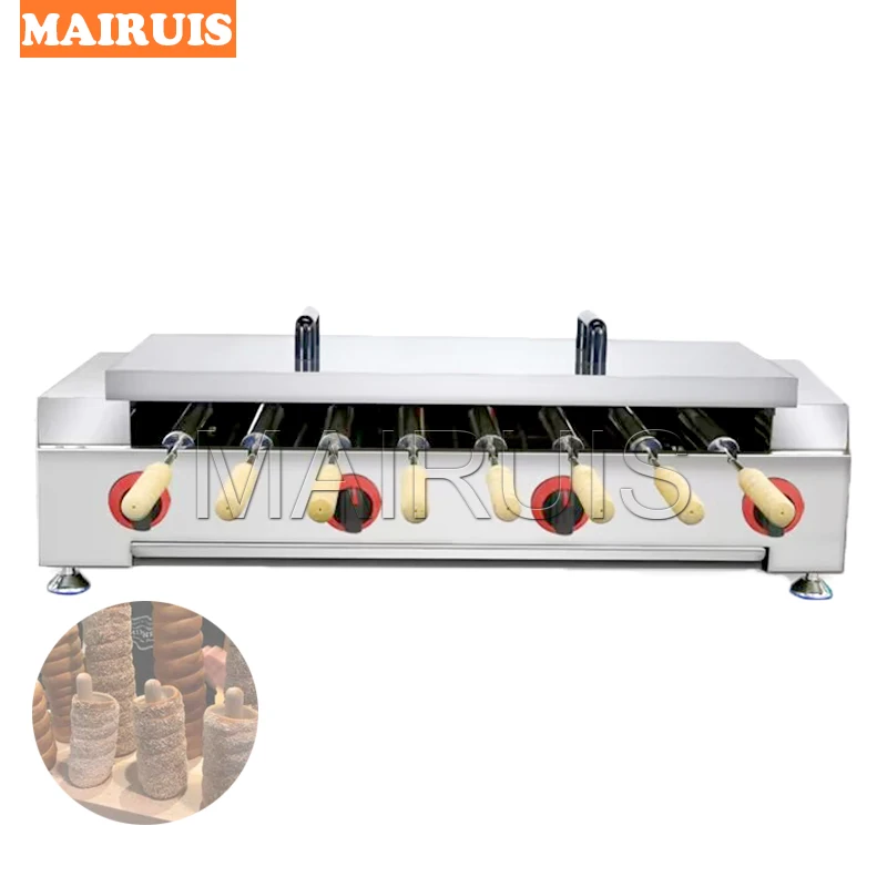 Электрическая/газовая дымоходная машина для приготовления тортов вафельница