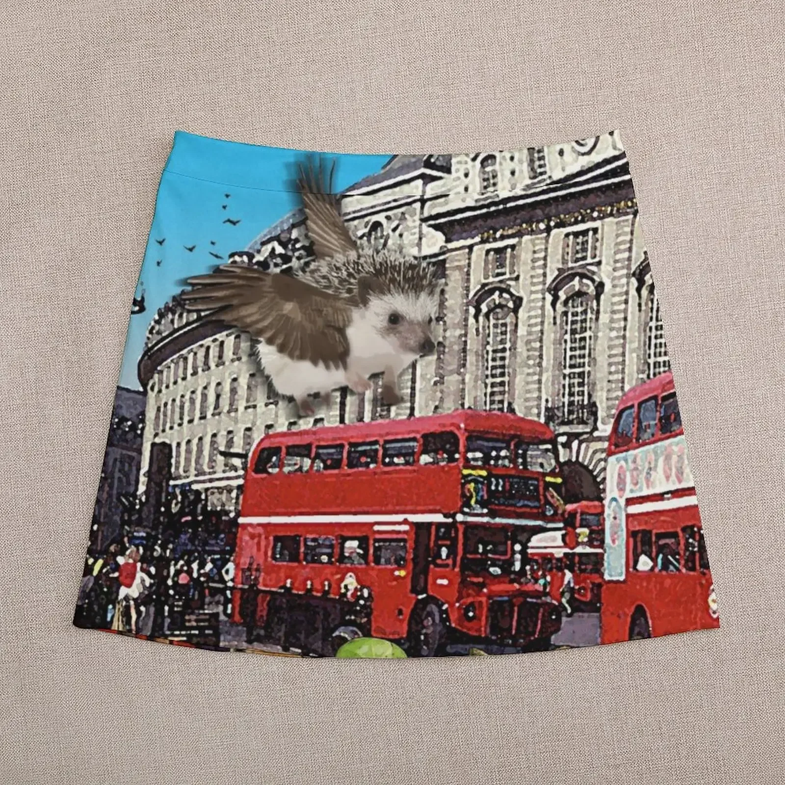 Лондонская автобусная сцена - (главы) Мини-юбка новая в одежде Fairy Core