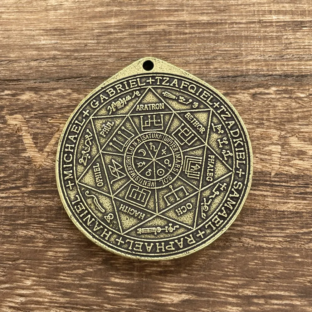 Мужское ожерелье Seal Of Seven Archangel Saint Michael подвеска сигил (art.: 3920bd41f896a) - 3920bd41f896a