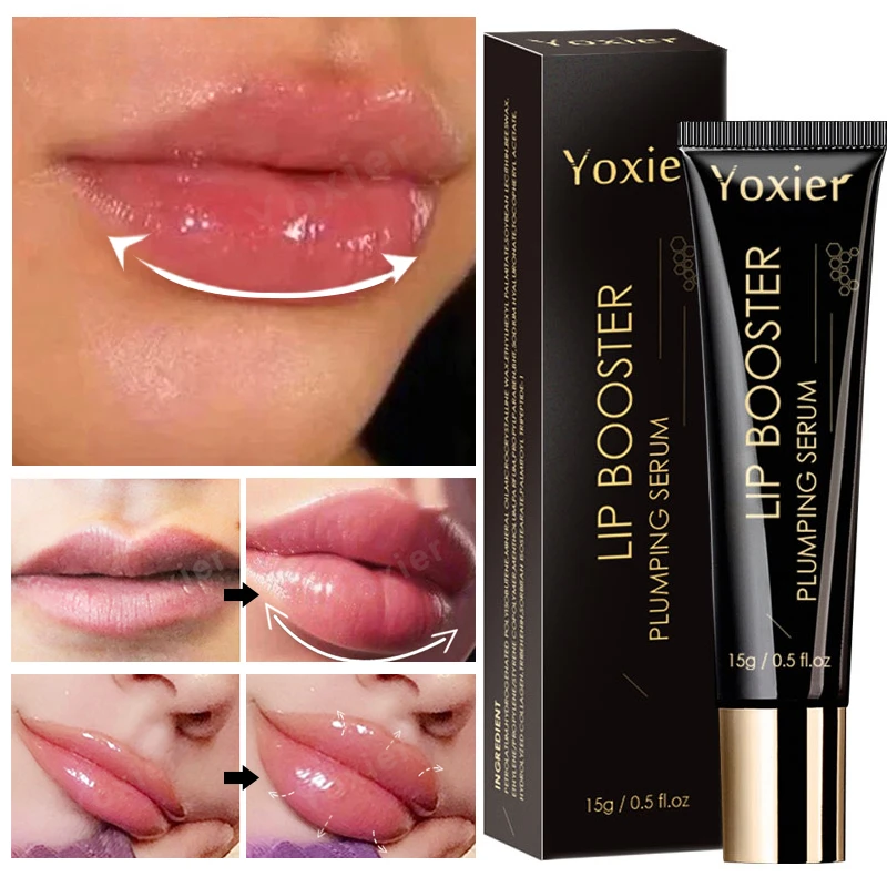 

Lip Enrichment Serum Plumping Reduce Fine Lines Change Lips Become Plump Nourish Hydrated Vitamin E Beauty Lip Care 15g