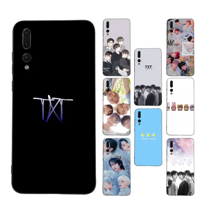 

KPOP TXT Phone Case For Huawei P9 P30 lite p30 20 pro p40lite P30 Soft Silicone Capa