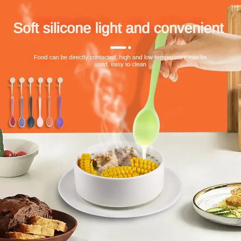 Силиконовые кухонные ложки