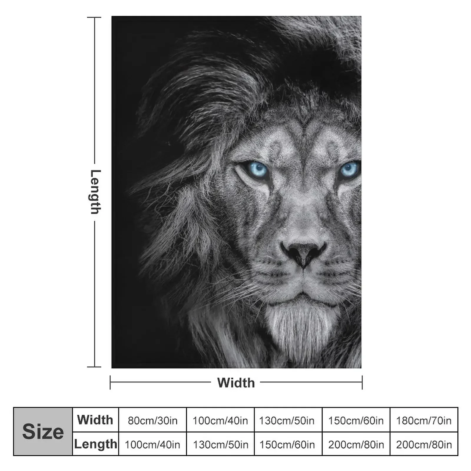 Новый Африканский Мужской лев животное из дикой природы черно-белое но с