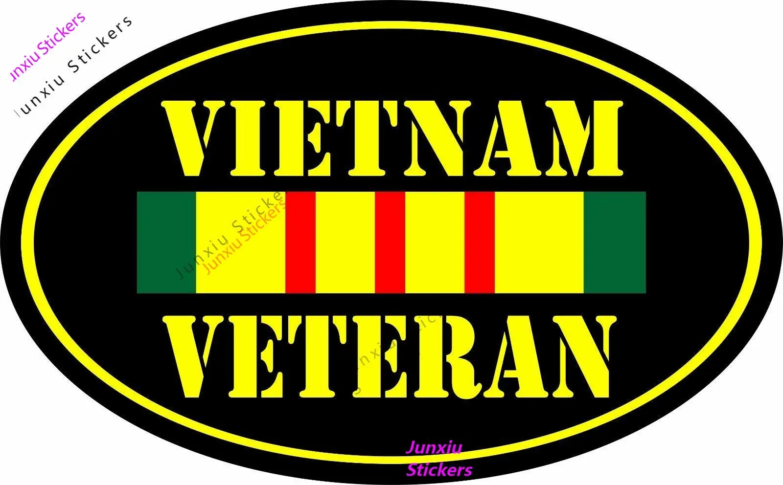Креативная наклейка Вьетнам ветеран армия ветеринар лента милитари на бампер
