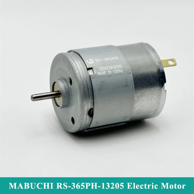 Фото Мотор Mabuchi RS-365PH-13205 Mini 365, DC 12В 18В 24В, 8250 об/мин, микроэлектродвигатель 28 мм, вал 2,3 мм, для DIY, бытовой техники, массажеров №1