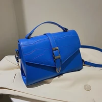 women ladies shoulder crossbody messenger sling bag 2022 luxury brand pu leather stone pattern handbags for office short handle