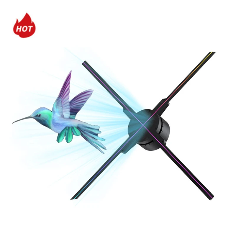 

Innovative APP WIFI Control 45/55/65/85CM Android 3D Fan Hologram Advertising Display Machine 3D Holographic Hologram Led Fan