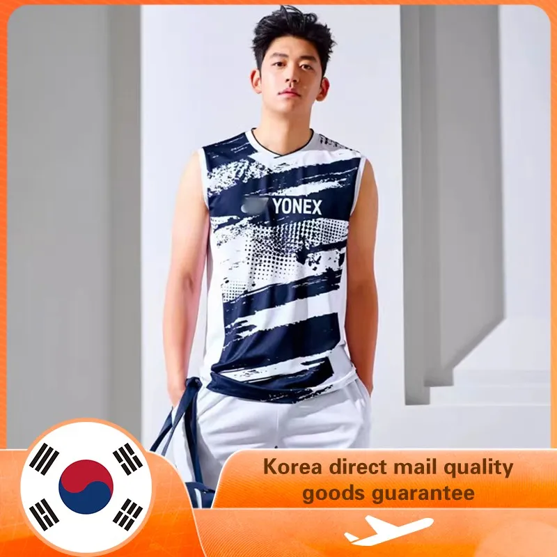 YY Summer Half Sleeve T-shirt Men Women Badminton Sweat Absorption Quick Dry Breathable