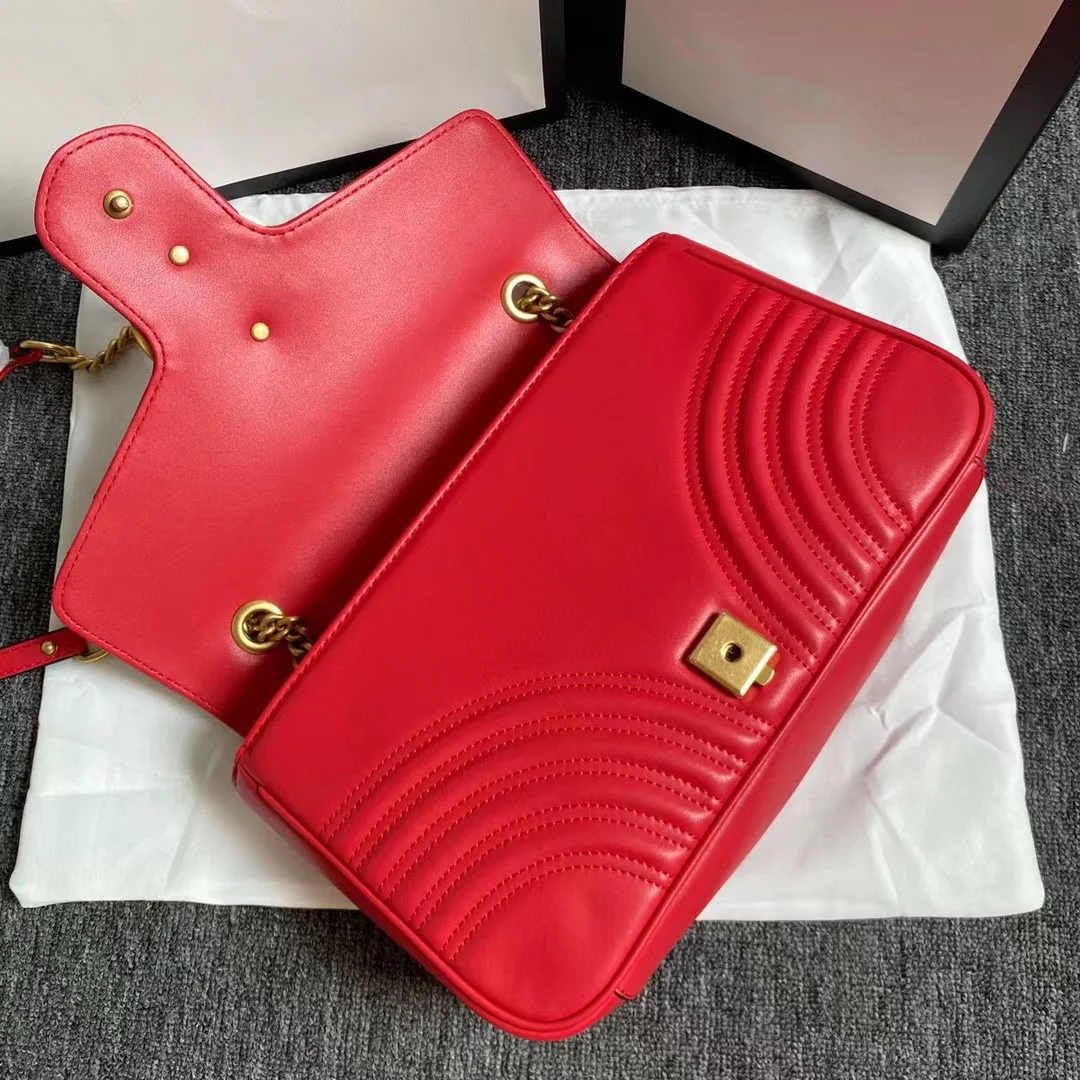 2023 New Ladies Handbag Designer Shoulder Bag Messenger Bag Luxury Brand Fashion High Quality Leather Bag