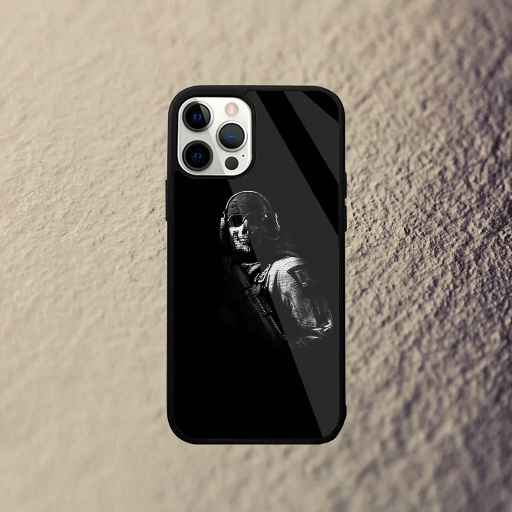 Чехол для телефона C-Call-Of-Duty Game iPhone 15 14 13 12 11 Plus Pro Max Mini Magsafe с магнитной беспроводной