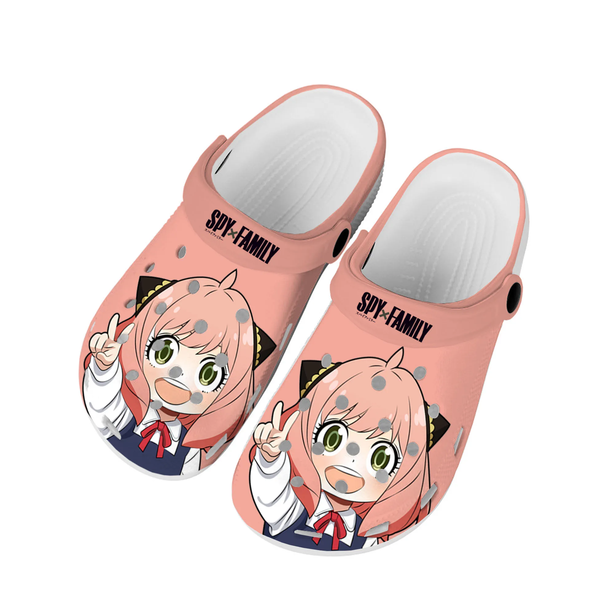 

Spy X Family Anya Forger Home Clogs Custom Water Shoes Mens Womens Teenager Shoe Garden Clog Beach Hole Slipper Casual Slippers
