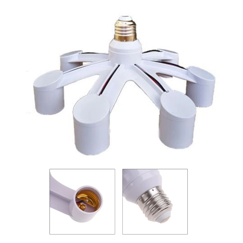 Разветвитель цоколя для лампы 2/3/4/5/6/7 в 1