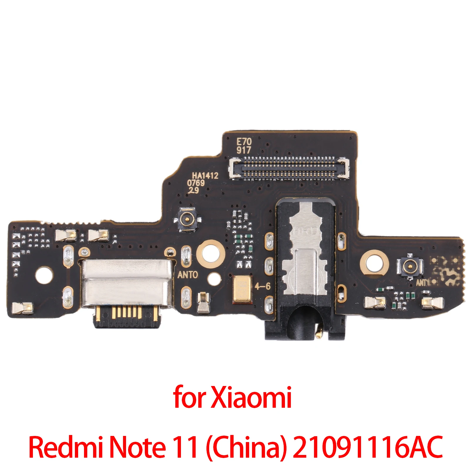 

Плата зарядного порта для Xiaomi Redmi Note 11 (Китай) 21091116AC / Redmi Note 11T 5G 21091116AI
