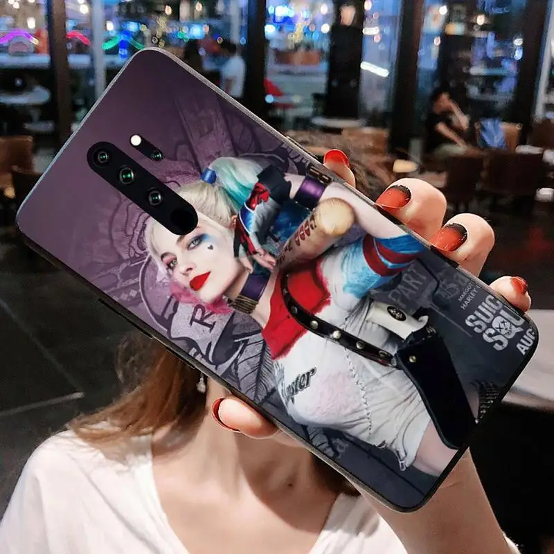 Joker Harley quinn отряд самоубийц чехол для телефона силиконовый мягкий Redmi 9A 8A Note 11 10 9 8 8T