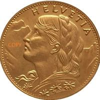 switzerland 19111922 10 fr brass gold plated commemorative collectible coin gift lucky challenge coin copy coin