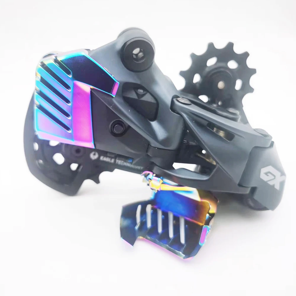 

Useful Protector Cover Battery Protector Cover Derailleur Accessories Replacement For-SRAM Eagle Multicolor Protect