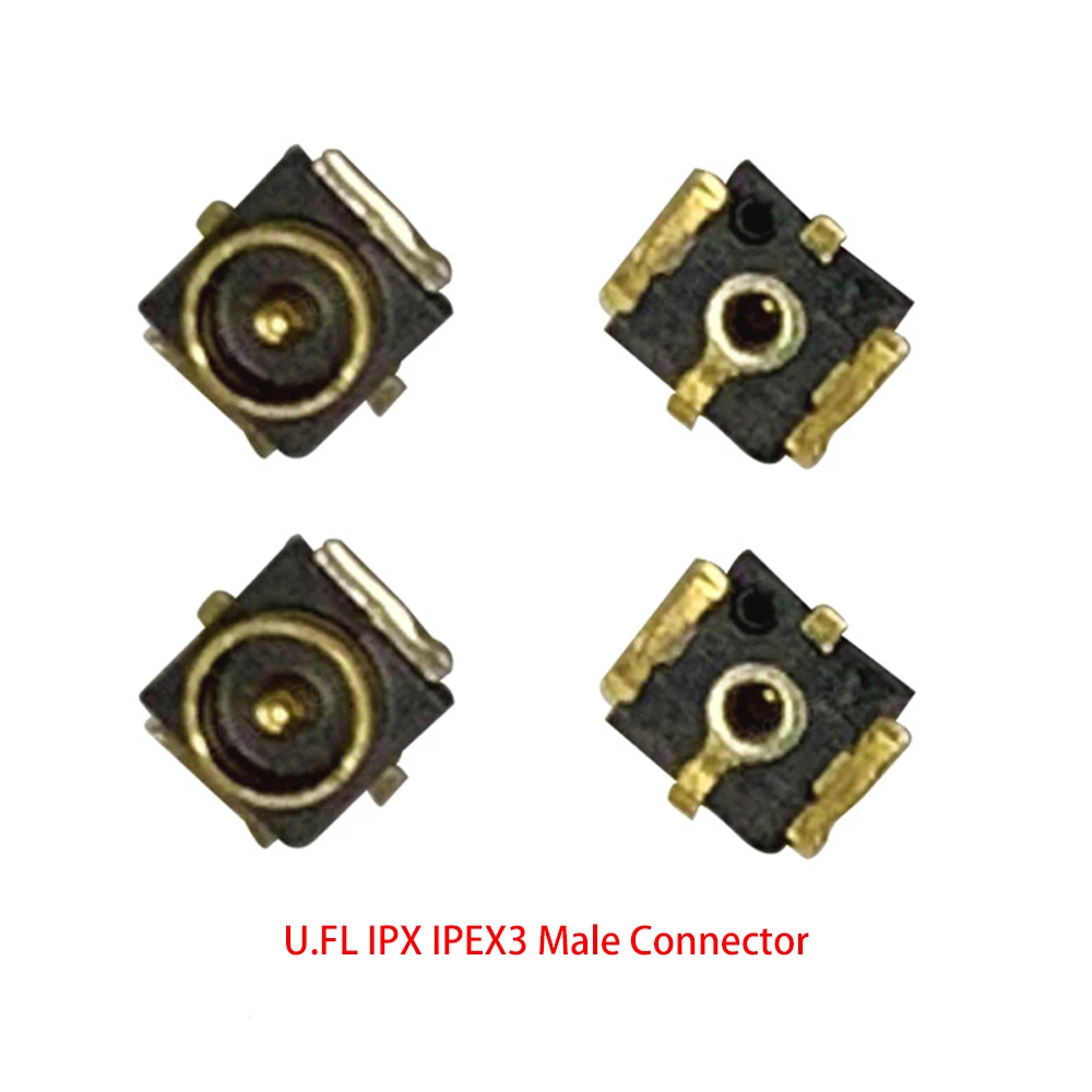 10 шт./лот U.FL IPX IPX1/IPX3/IPX4 штекер WiFi антенна разъем IPEX SMT PCB RF коаксиальный Wi-Fi терминал