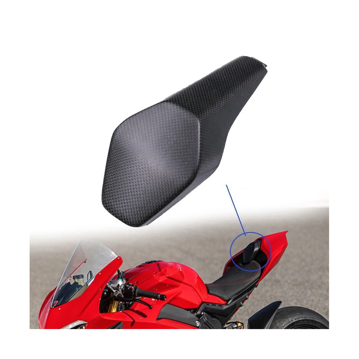 

Промежуточная обтекатель заднего багажника мотоцикла для Ducati Streetfighter V4/S Panigale V4/S/R V2