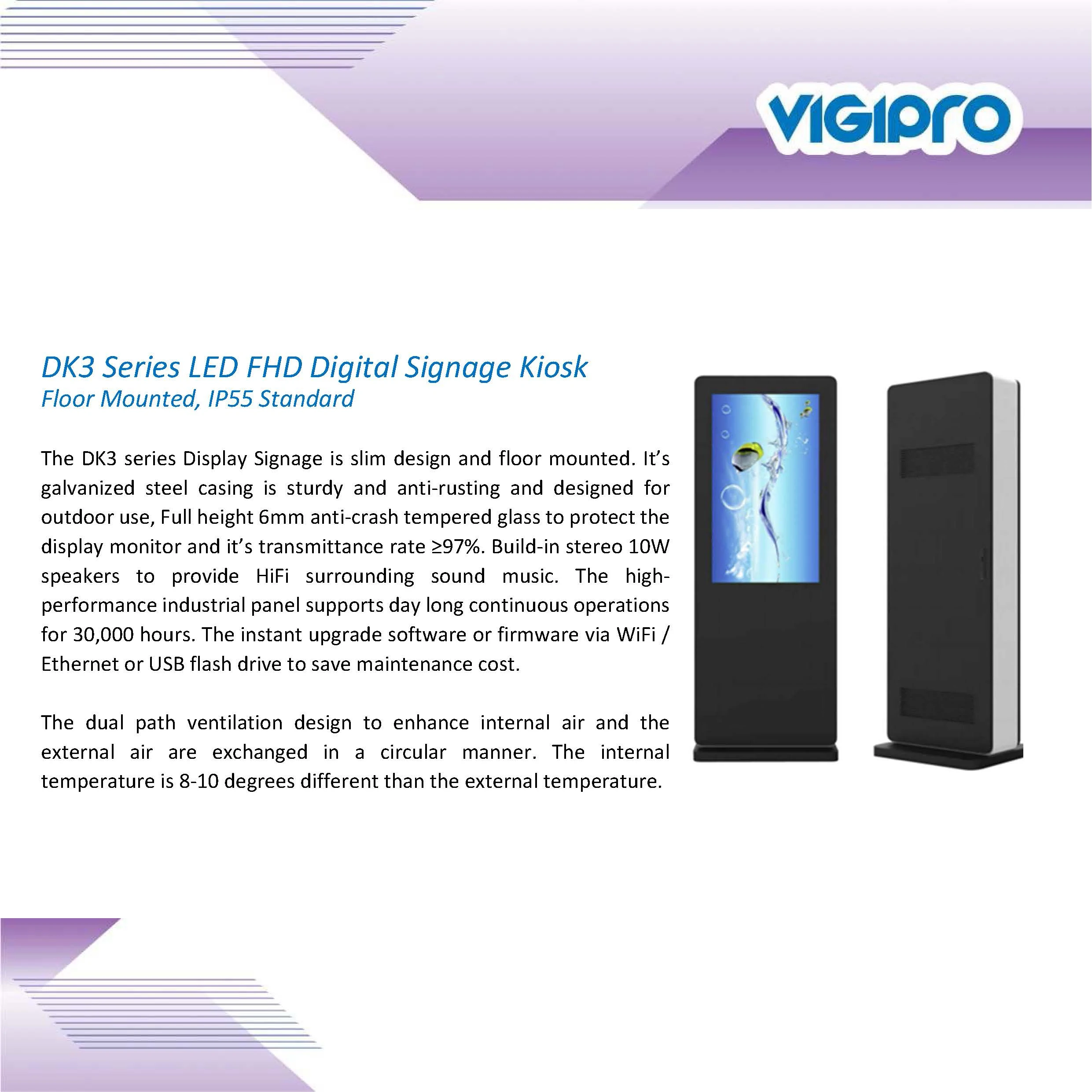 Рисунок 2 - 49 дюймов DK3 серии светодиодный