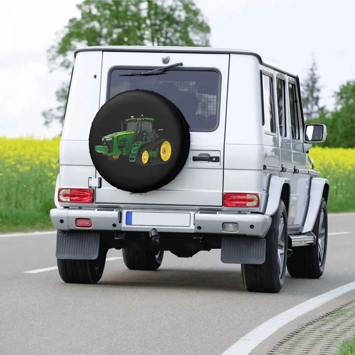Крышка запасного колеса трактора для Jeep Mitsubishi Pajero 4x4 RV Custom Heavy Machinery протектор шин