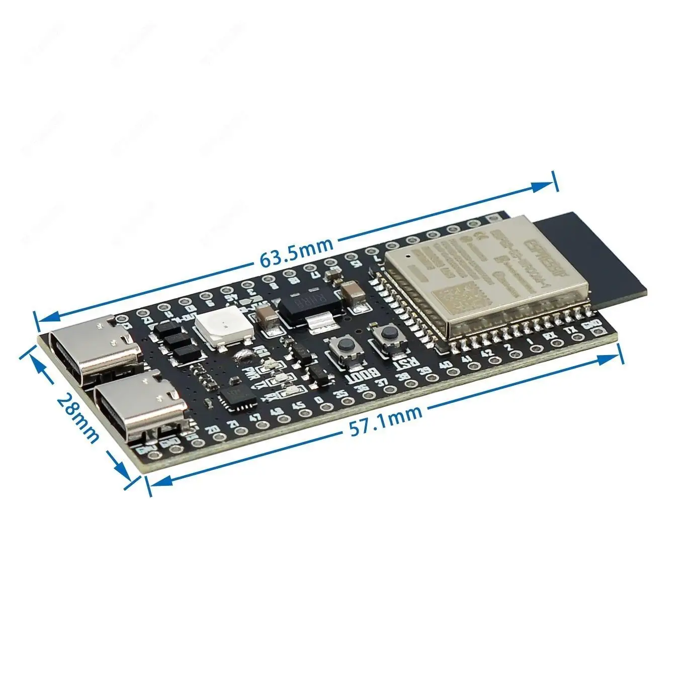 Плата разработки ESP32 / ESP32-C3 ESP32-S3 Dual Type-C Core ESP32-C3-DevKitM-1 ESP32-C3-MINI-1 ESP32-S3-DevKit C N16R8
