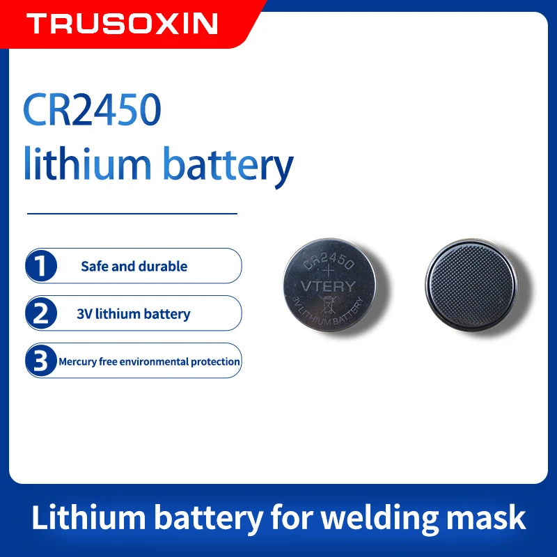 

2PCS CR2450 3V CR 2450 CR2032 Lithium Button Cell Battery For Remote Control LED tea light vibes Calculators Car