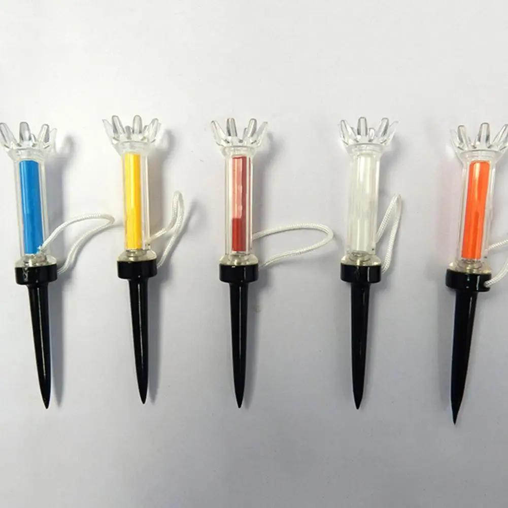 

5Pcs Mini Golfing Tees Anti-flying Golfing Tees Driving Range Golf Practice Nail