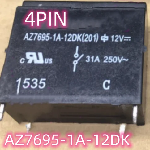 5 шт./партия, новые фонарики AZ76951A12DK, 12 В постоянного тока, 12 В постоянного тока, 1 А, 4 контакта
