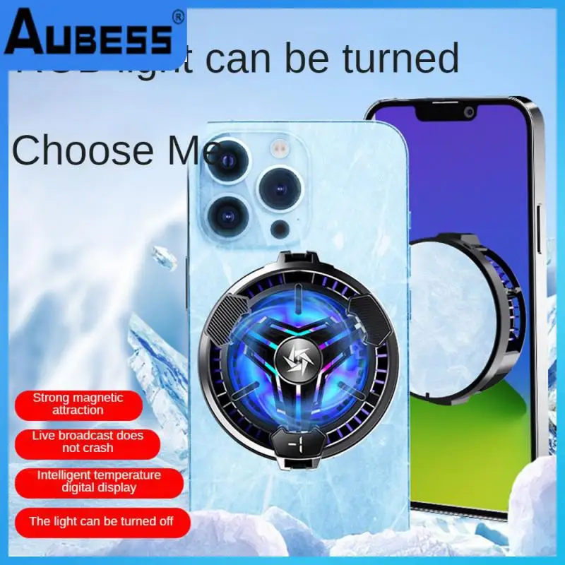 

4.5-6 Inch Mobile Phone Secure Magnetic Suction Radiator Digital Display Refrigerated Mobile Phone Enhanced Refrigeration