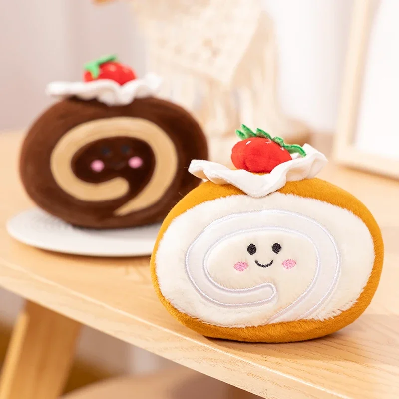 Мягкий торт Plushie клубника фрукты конфеты милый крем для лица закуска оформление