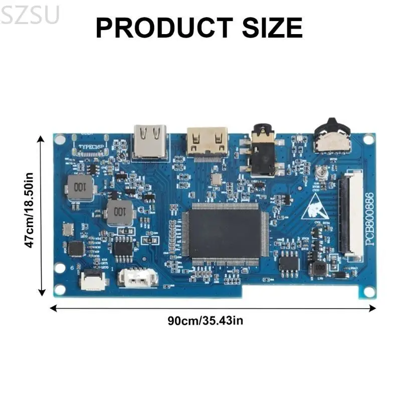Плата сенсорной панели SZSU, 40-контактная плата LVDS с ЖК-экраном, модуль драйвера, материнская плата контроллера (art.: 3920d4e393767) - 3920d4e393767