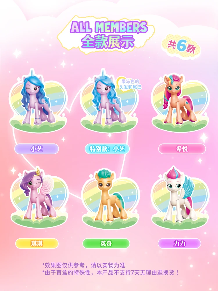 Новая оригинальная слепая коробка My Little Pony новое поколение лучшие друзья