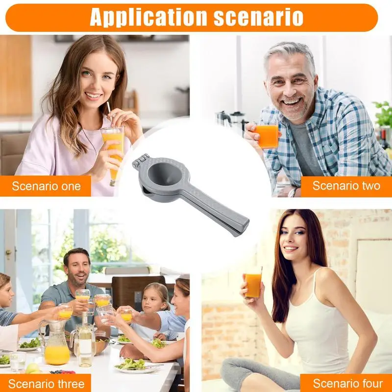 Ручная соковыжималка для лимона апельсинового сока цитрусовых пищевая