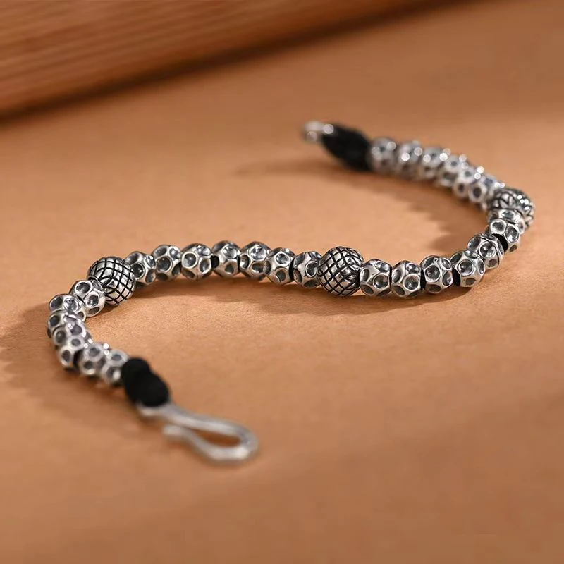 

Браслет SP National Trend с узором в виде молотка из бисера мужской модный Индивидуальный Ретро Простой нишевой Дизайн Ручная работа для парня