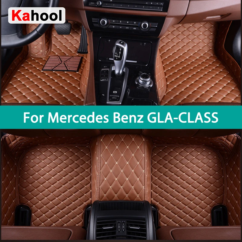 KAHOOL пользовательские автомобильные коврики для Mercedes Benz GLA-CLASS H247 X156 2013-2023 авто