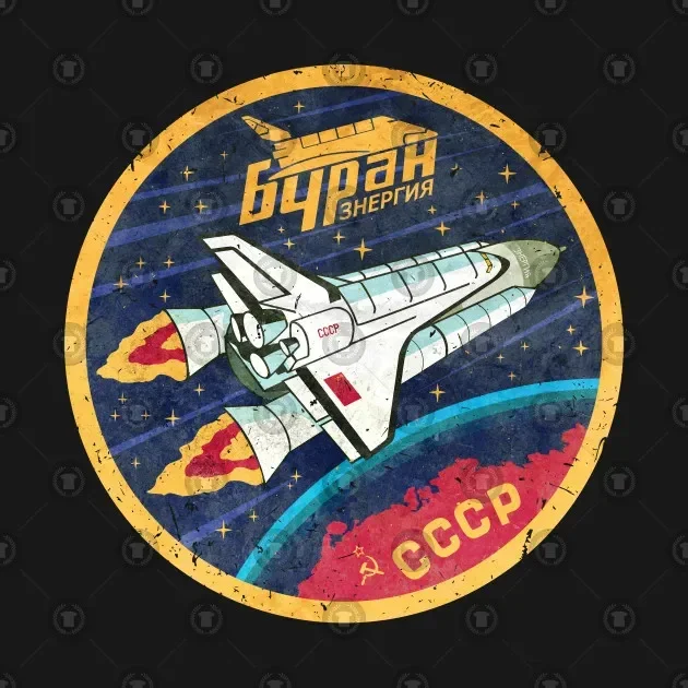 CCCP Советскаяроссийская футболка Buran Spaceplane Space Travel. Новая повседневная мужская футболка из 100% хлопка с коротким рукавом и круглым вырезом (art.: 3920ced9bbab6) - 3920ced9bbab6