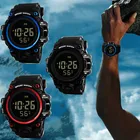 Мужские водонепроницаемые спортивные наручные часы с ЖК-дисплеем